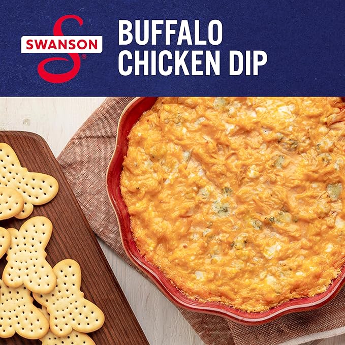 Swanson 25% Less Sodium White Premium Chunk Canned Chicken Breast in Water, 12.5 OZ Can (Case of 12)