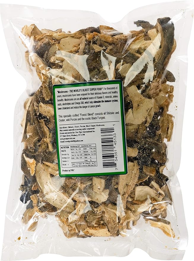 Mushroom House Dried Wild Forest Blend Mushrooms, 8 Oz