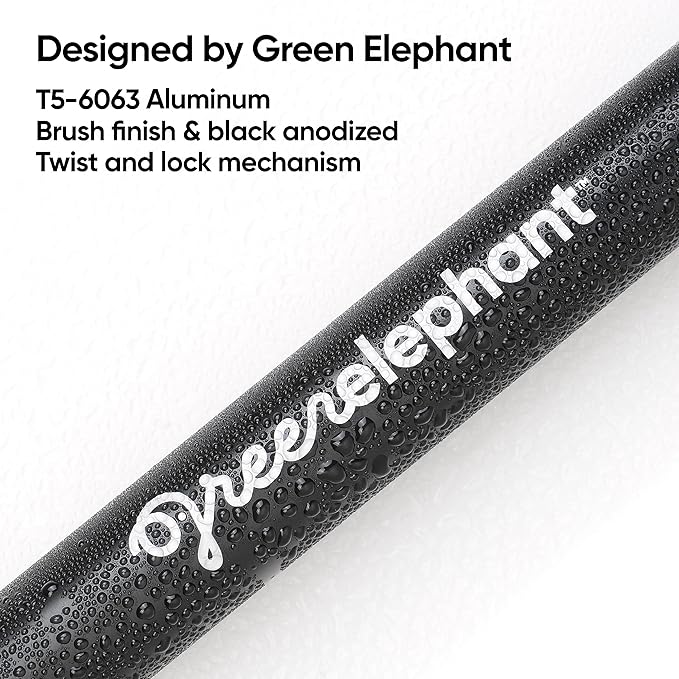 Green Elephant Camping Tarp Poles - Adjustable Aluminum Telescoping Tent Poles for Tarps, Canopy &