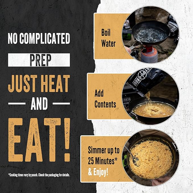 Ready Hour 120 Serving Entree Bucket-Freeze Dried Emergency Food Supply-Survival Meals with Long