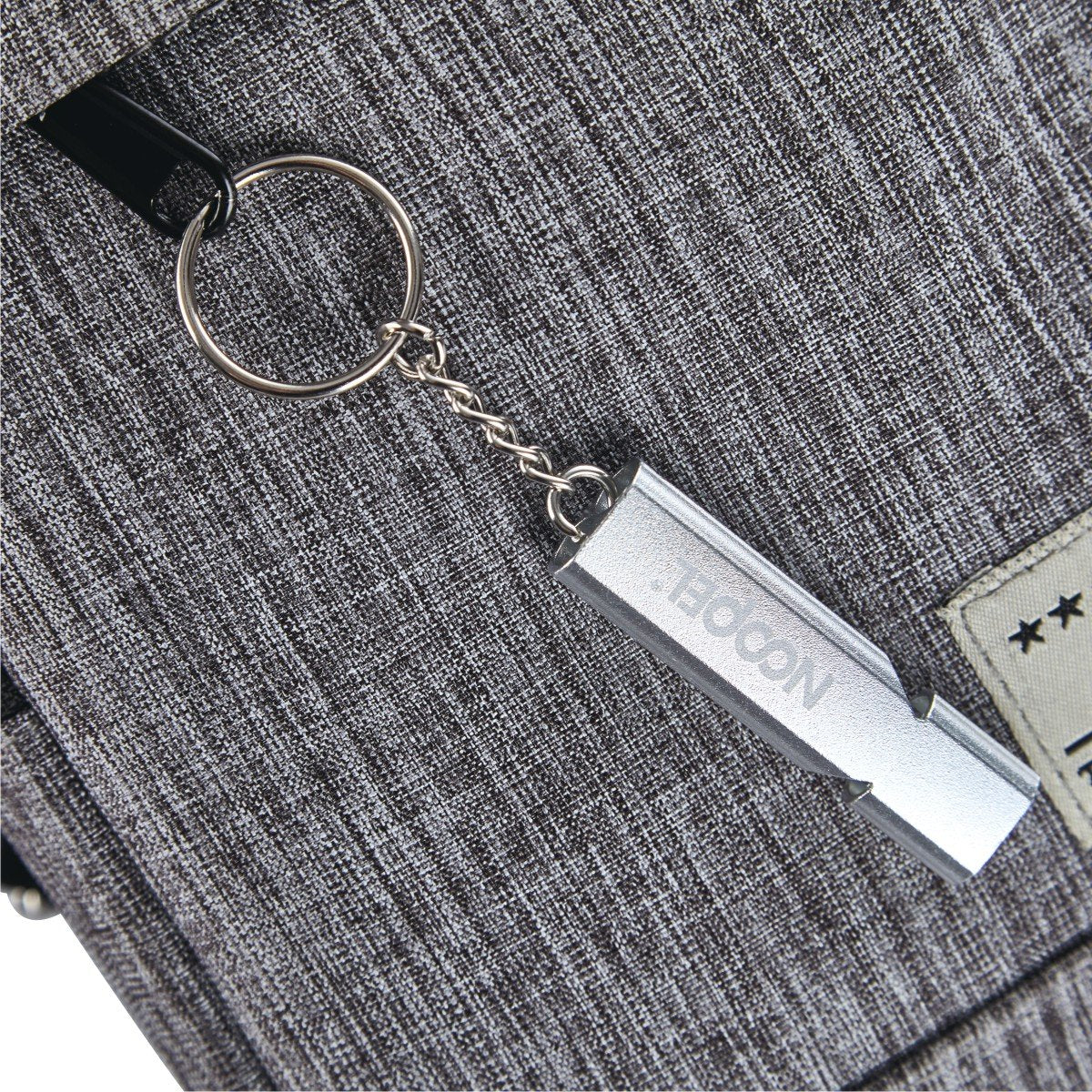 Noopel 2 Pack Survival Whistle with Lanyard and Keychain Double Tubes Emergency Safety Whistle with