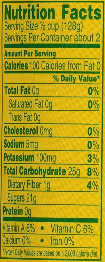 Del Monte Sliced Yellow Cling Canned Peaches in Heavy Syrup, 8.5 oz Can (Pack of 12 Cans)