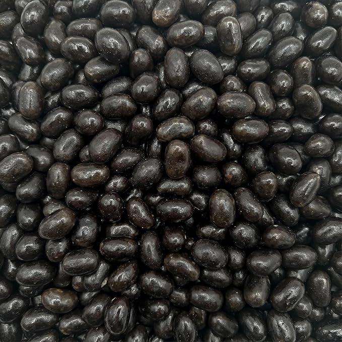 Black Licorice Jelly Beans Candy | 2-Pound Bag | Classic Flavor