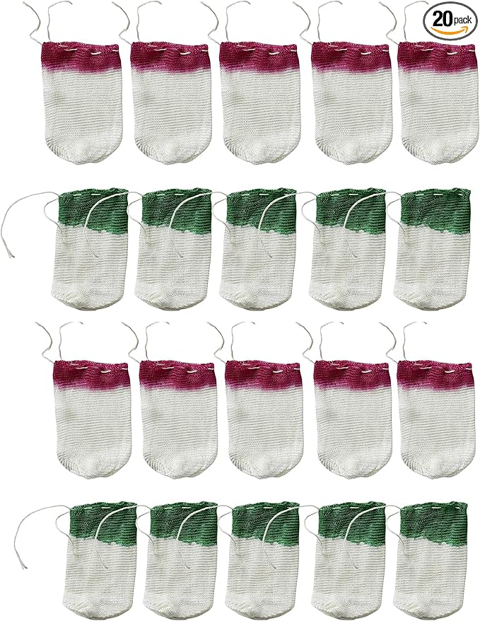 20-Pack Propane Lantern Mantles- U-Shape Design for Propane Lamps-String Tie for Outdoor Camping