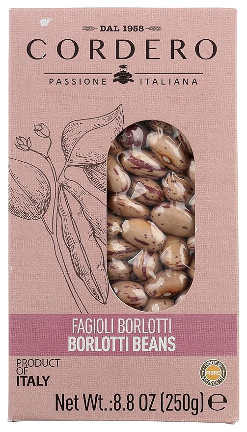 Cordero Borlotti Beans, 8.8 Oz