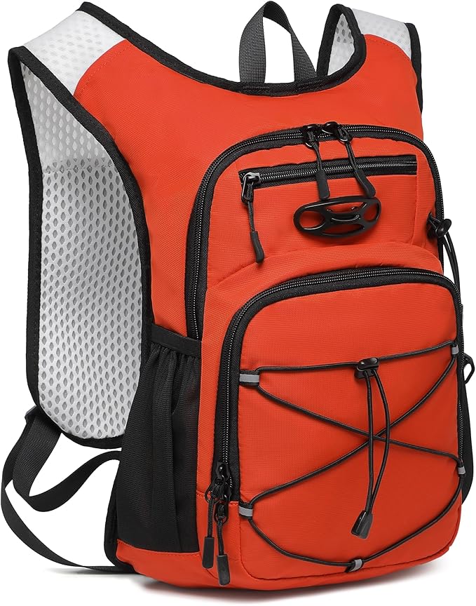 Wotony Lightweight Hydration Backpack with 2LOR 3LWater Bladder for Cycling Hiking Rave - Water