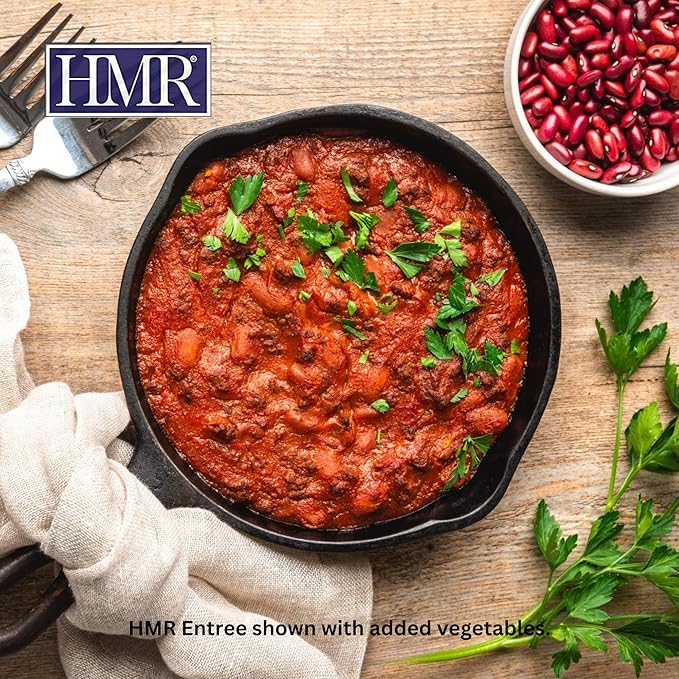 HMR Turkey Chili with Beans Entrée | Pre-packaged Lunch or Dinner to Support Weight Loss | Ready to