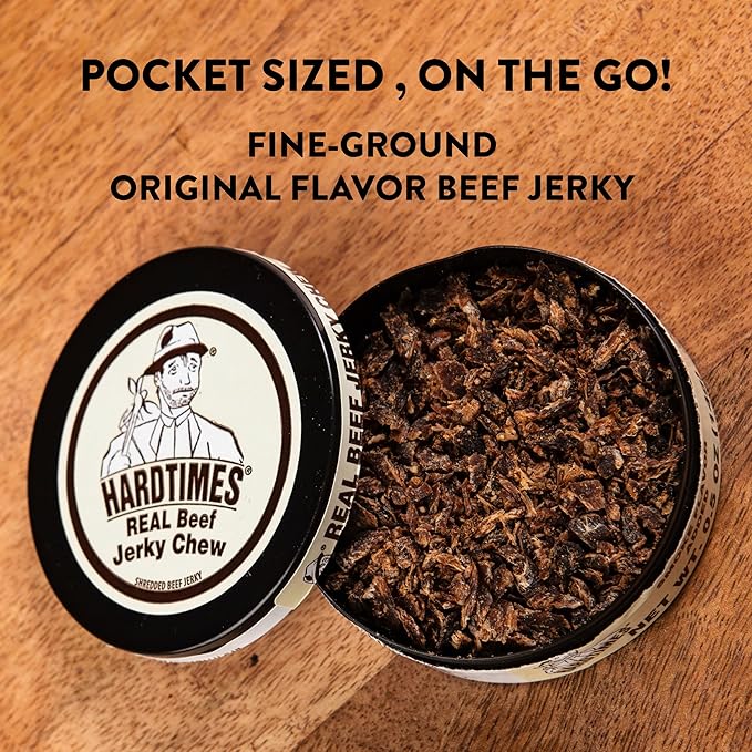 Hardtimes Beef Jerky - Variety, Specialty Gift Bag - Great Gift for Father's Day, Holiday, &