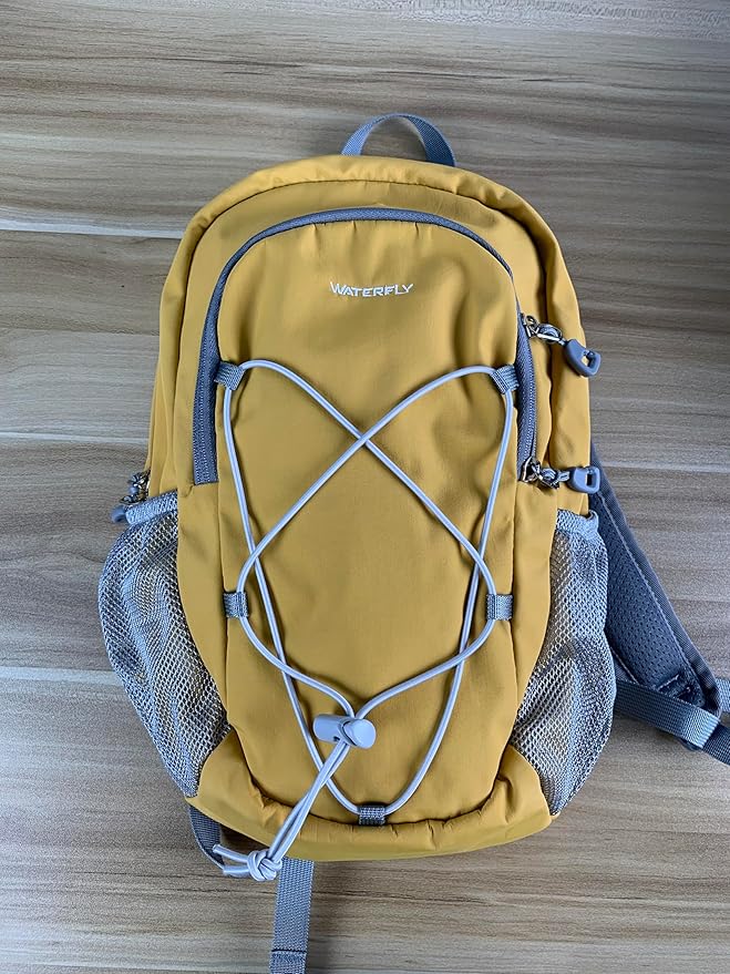 WATERFLY 12L Small Hiking Backpack: Day Pack Lightweight Travel Bag Camping Fitness Cycling Outdoor