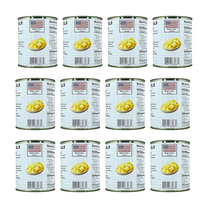 Creamery Canned Butter, Real Butter 100% pure no artificial colors or flavors-Great For Hurricane