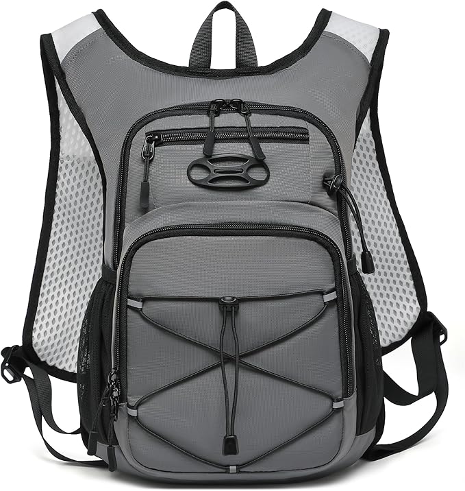 Wotony Lightweight Hydration Backpack with 2LOR 3LWater Bladder for Cycling Hiking Rave - Water