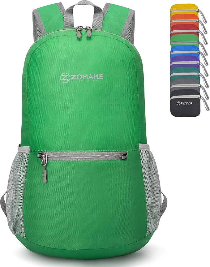 ZOMAKE Ultra Lightweight Hiking Backpack 20L - Packable Small Backpacks Water Resistant Daypack for