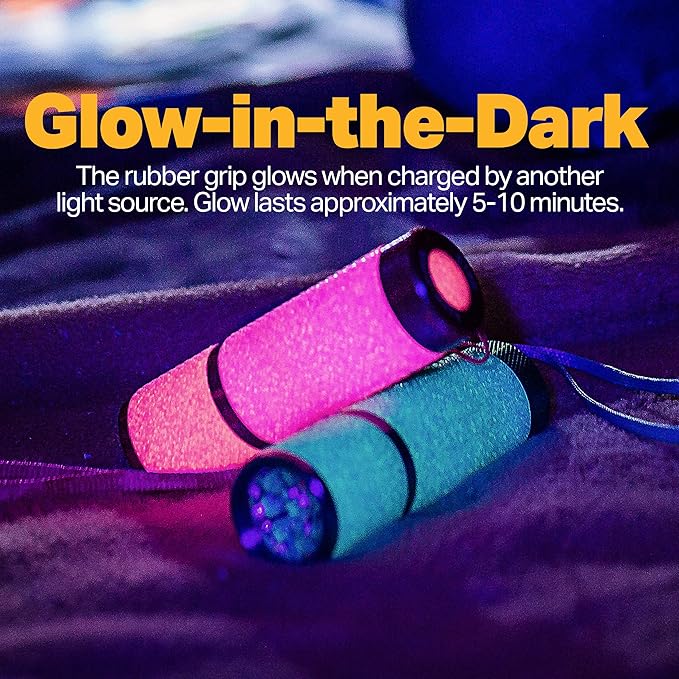 LUX-PRO - Tactical LED Multi Mode Handheld Flashlight, Maximum Brightness, LP395 Gels