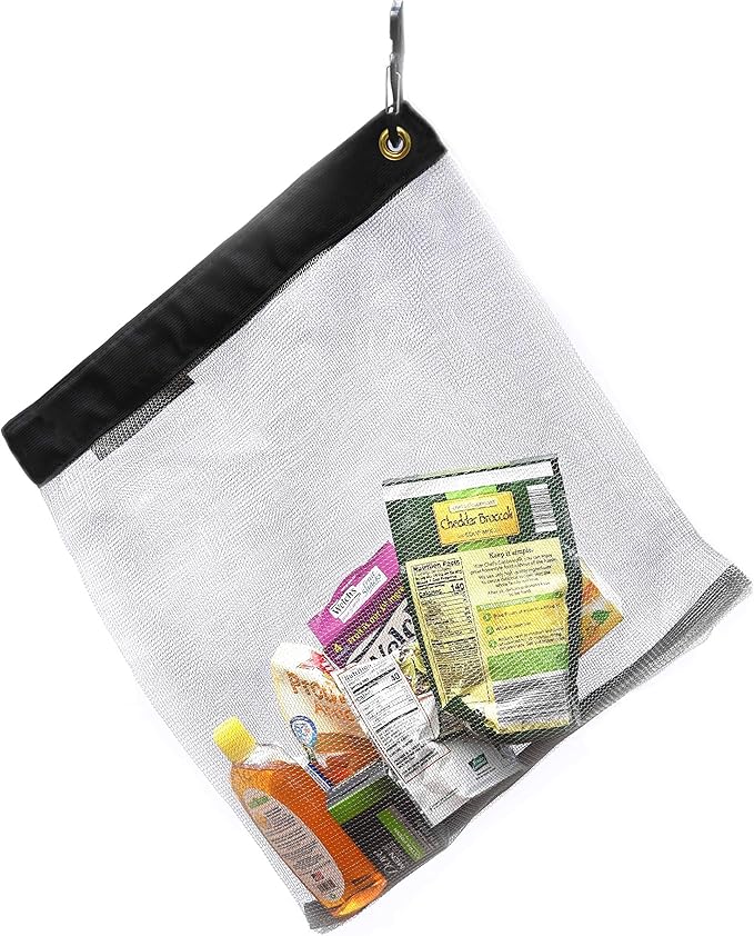 Rodent Proof Bear Bags - Ultralight Stainless Steel Mesh Bag for Camping Food Storage - Sturdy and