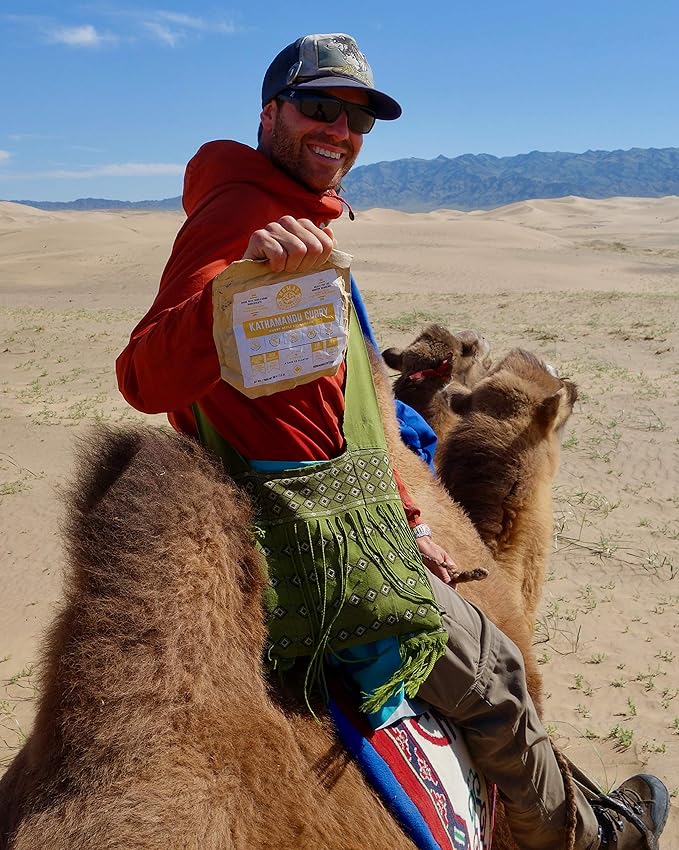 Nomad Nutrition Kathmandu Curry | Instant Freeze Dried Backpacking & Camping Food | Plant-Based