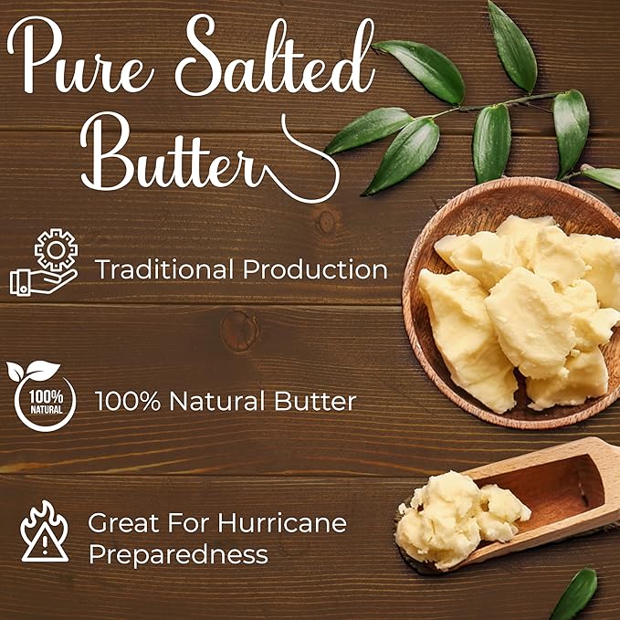 Beurdell French Salted Real Canned Butter 100% Natural Pasteurized Butter A real butter from France