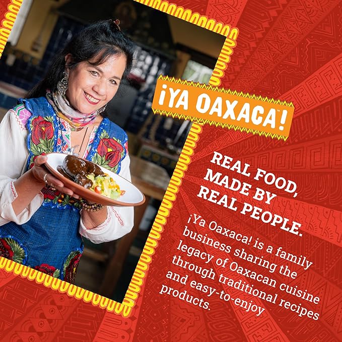 Ya Oaxaca - Mole Sauce - Coloradito - Mild Spice - Blend of Smoked & Dried Chiles, Spices, & House