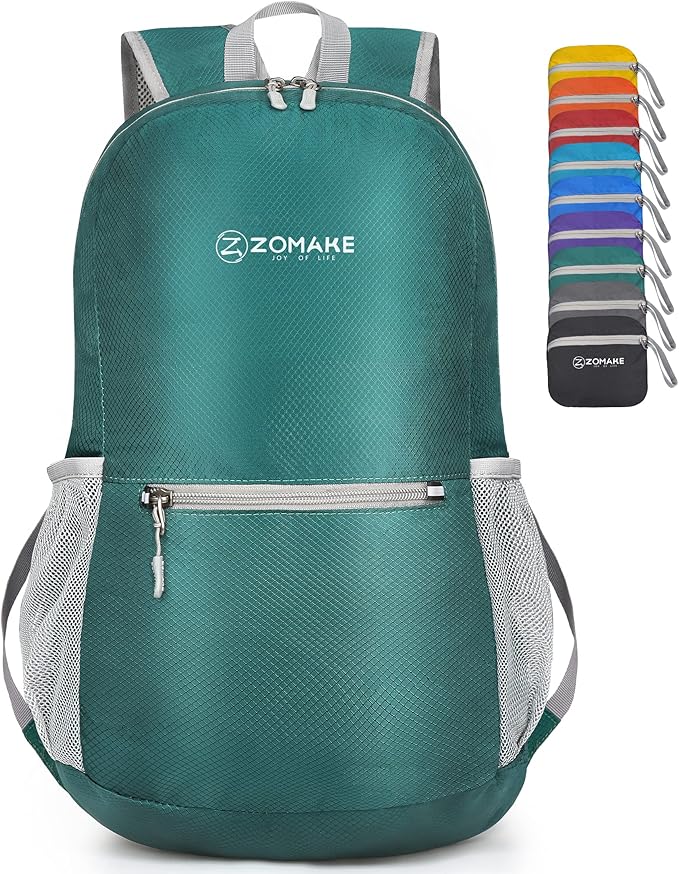 ZOMAKE Ultra Lightweight Hiking Backpack 20L, Packable Small Backpacks Water Resistant Daypack for