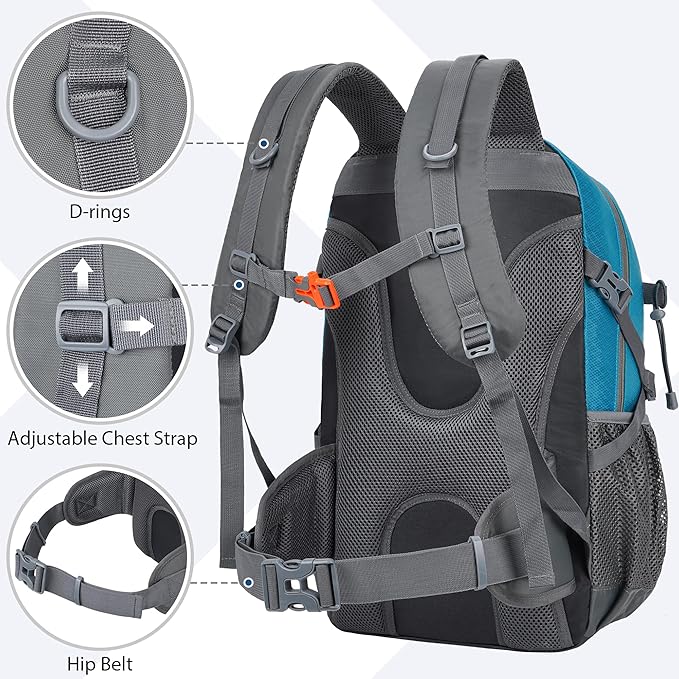 Hiking Backpack 30L Lightweight Travel Daypack Small Day Pack for Men Women Outdoor Camping