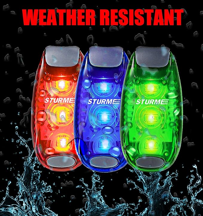 STURME LED Safety Light Strobe Lights for Daytime Running Walking Bicycle Bike Kids Child Woman Dog