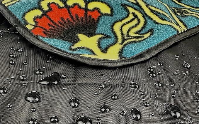 DOWN UNDER OUTDOORS Large Waterproof Windproof Extra Thick 350 GSM Quilted Fleece, or Sherpa