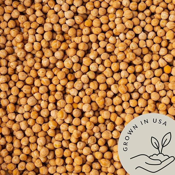 Be Still Farms Organic Chickpeas Garbanzo Beans Dry 2.8 lb - Dried Chick Peas - Great Protein for