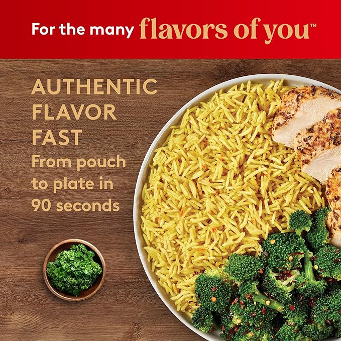 Royal Ready-to-Heat Chicken & Herb Seasoned Basmati Rice (8.5oz, Pack of 6)