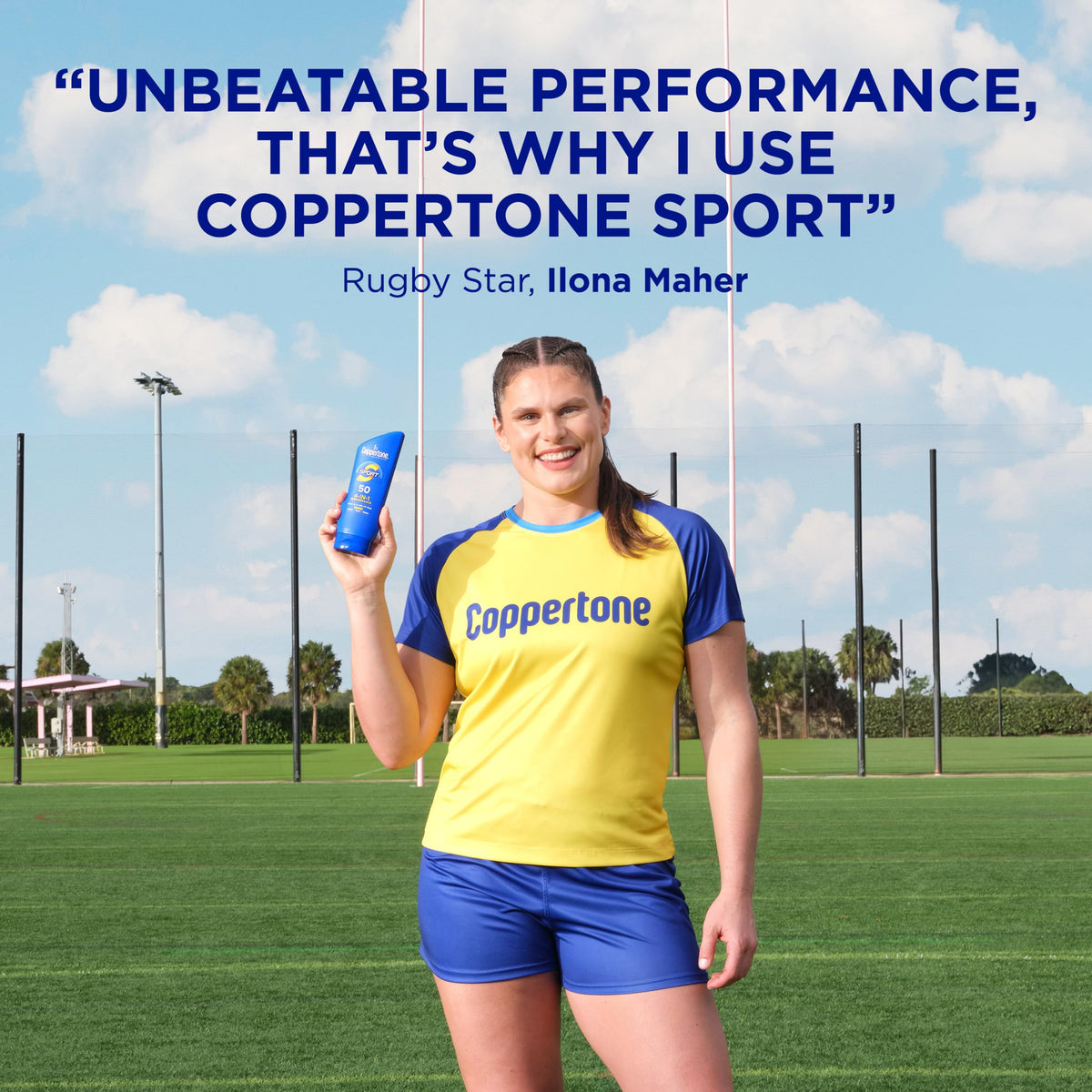 Coppertone SPORT Sunscreen Lotion SPF 50, 7 FL OZ