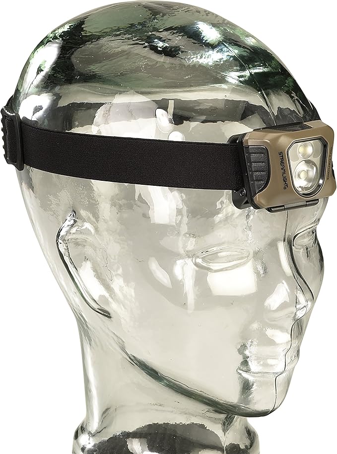 Streamlight 61425 Enduro Pro 200-Lumen LED Headlamp with Elastic Head Strap, Clear Retail