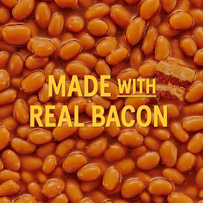 BUSH'S BEST 16 oz Canned Country Style Baked Beans, Source of Plant Based Protein and Fiber, Gluten