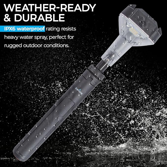 DEVOS - LIGHTRANGER 800 Mini Telescoping Camp Light, 4.5 Tall with 800 Lumens, Ultra Compact &