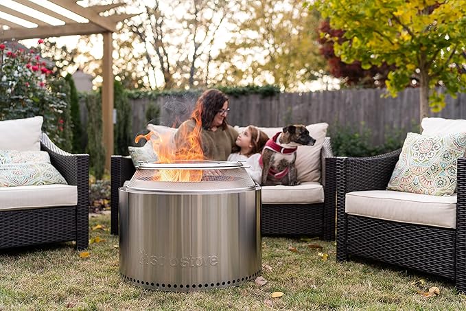 Solo Stove Yukon Big Yard Bundle 2.0 | Incl. Yukon Smokeless Fire Pit with Stand, Shelter, Shield