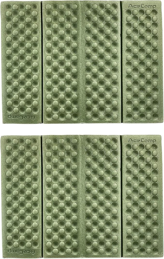 AceCamp 3940 Portable Lightweight Mini Waterproof Folding Mat, Foam Sitting Pad for Outdoor