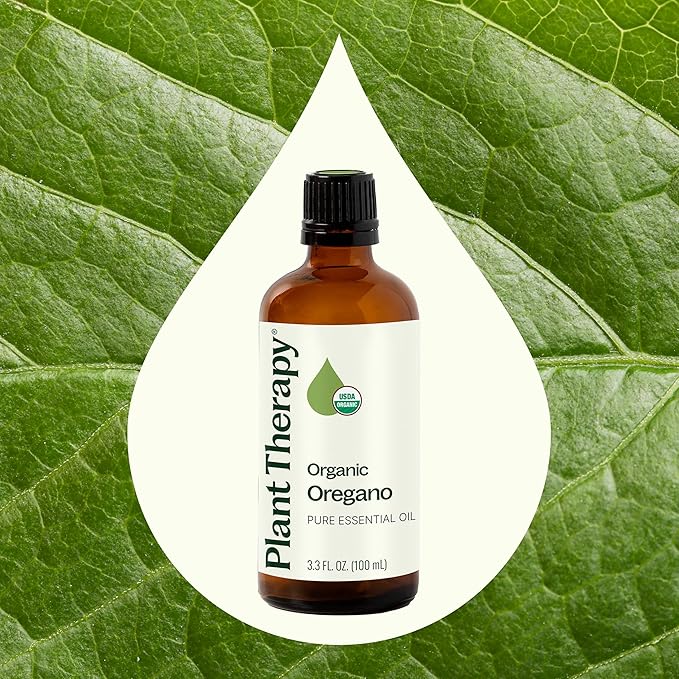 Plant Therapy Organic Oregano Essential Oil 100% Pure, USDA Certified Organic, Undiluted, Natural