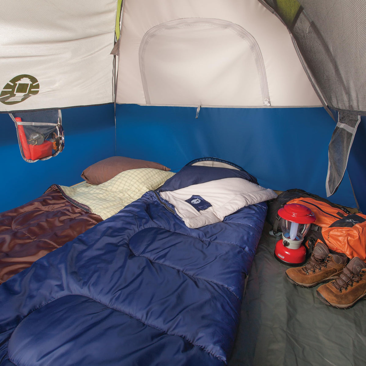 Coleman Sundome Camping Tent with Rainfly, 2/3/4/6 Person Tent Sets Up in 10 Mins, Weatherproof