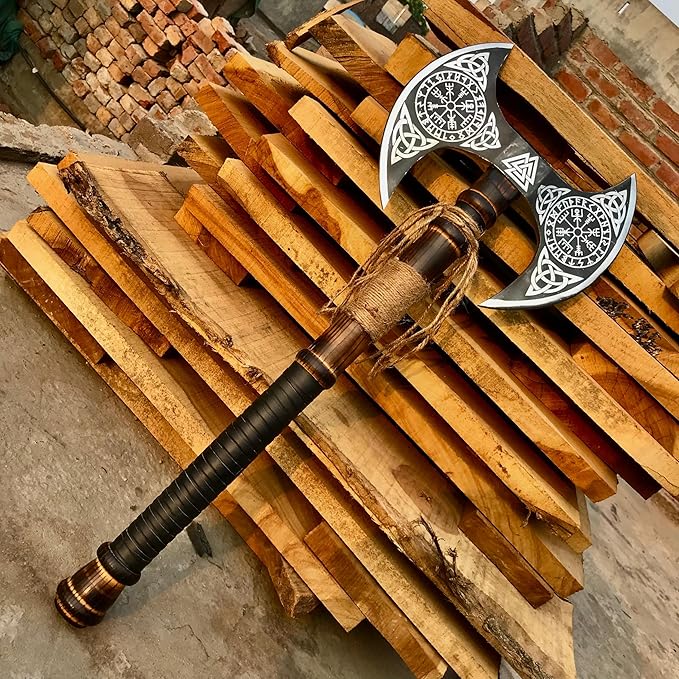 [MDM King Tools] Custom Handmade Viking Axe Medieval Ax with Viking Gift, Hand Axes, Viking Gifts