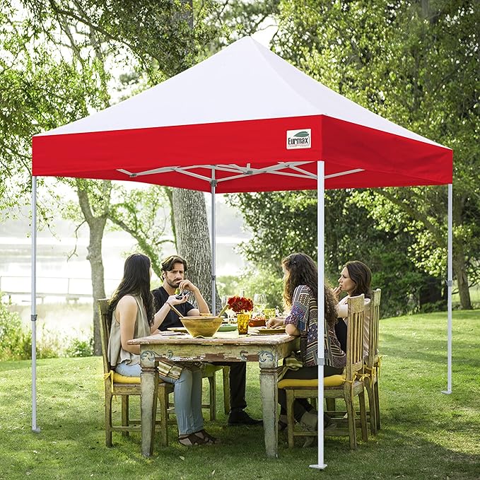 Eurmax USA New 10x10 Pop Up Canopy Replacement Canopy Tent Top Cover, Instant Canopy Top Cover