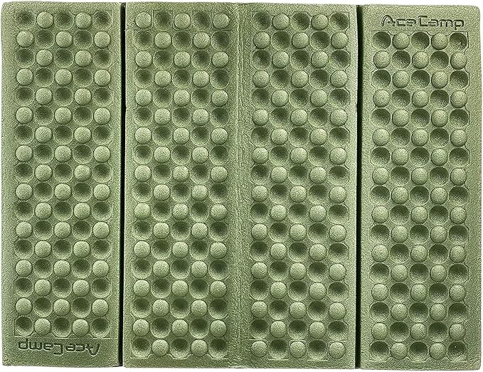 AceCamp 3940 Portable Lightweight Mini Waterproof Folding Mat, Foam Sitting Pad for Outdoor