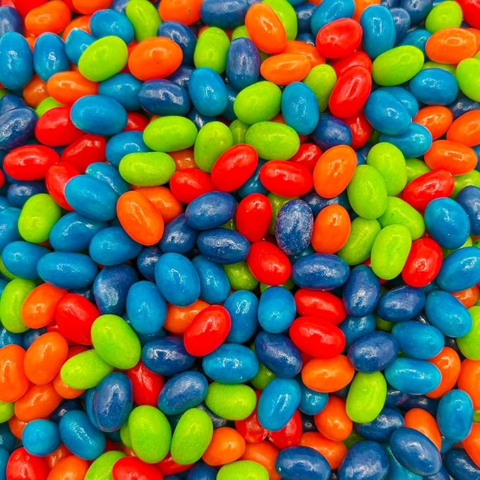 Sour Jelly Beans Candy | 2 Pound Bag | Assorted Fruit Flavors