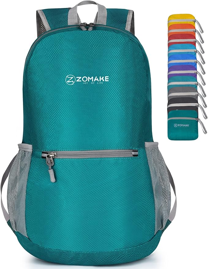 ZOMAKE Ultra Lightweight Hiking Backpack 20L, Packable Small Backpacks Water Resistant Daypack for