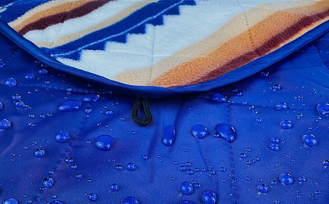 DOWN UNDER OUTDOORS Large Waterproof Windproof Extra Thick 350 GSM Quilted Fleece, or Sherpa