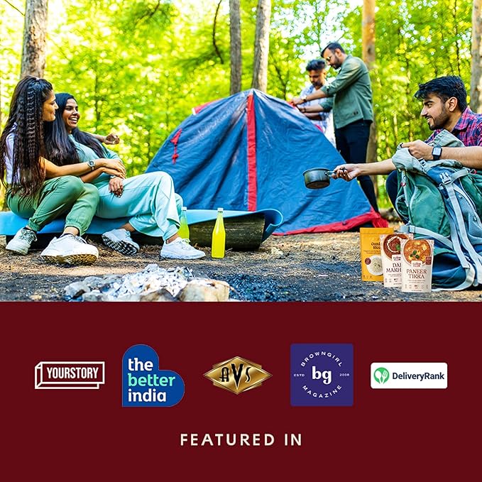 Cumin Club Indian Meals | Freeze Dried Backpacking & Camping Food | Gluten Free | High Protein |