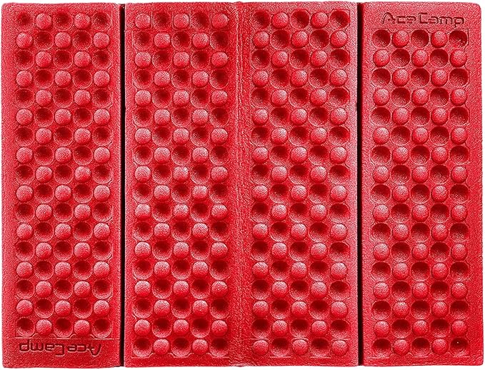 AceCamp 3940 Portable Lightweight Mini Waterproof Folding Mat, Foam Sitting Pad for Outdoor