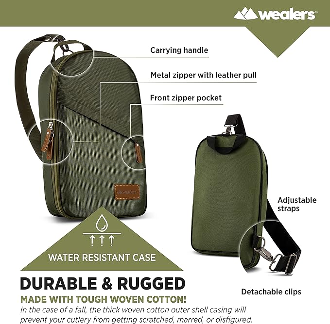 Camp Kitchen Cooking Utensil Set Travel Organizer Grill Accessories Portable Compact Gear for