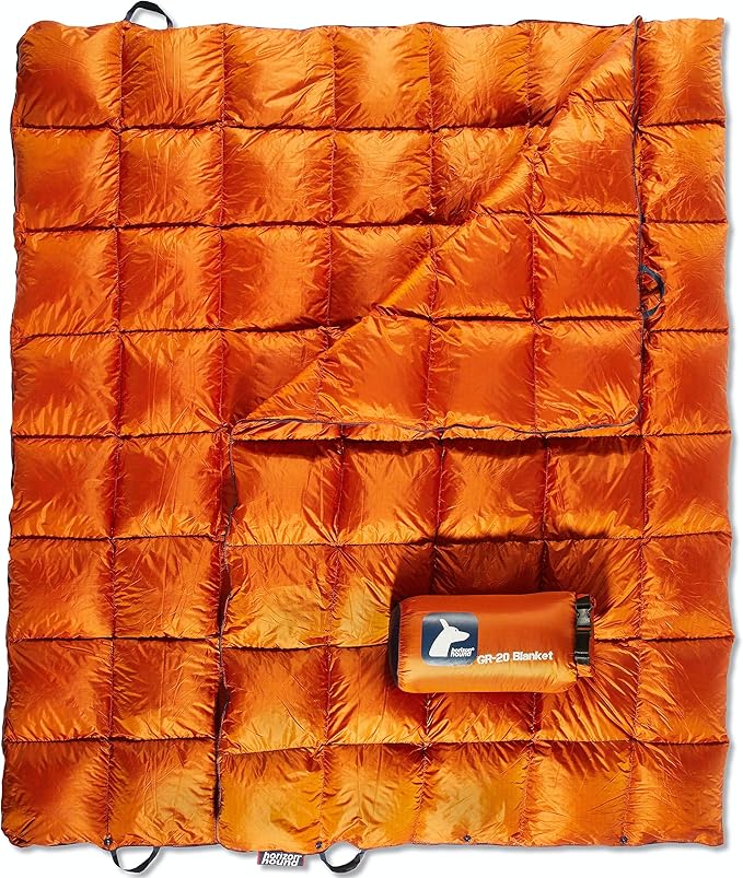 Horizon Hound Down Camping Blanket - Outdoor Travel Quilt | Sustainable, Insulated, Lightweight &