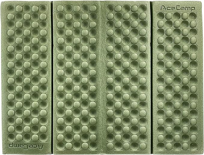 AceCamp 3940 Portable Lightweight Mini Waterproof Folding Mat, Foam Sitting Pad for Outdoor