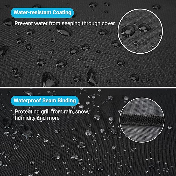 Stanbroil 28" Griddle Cover for Blackstone 2 Burner Grills, 600D Heavy Duty Waterproof Anti-UV