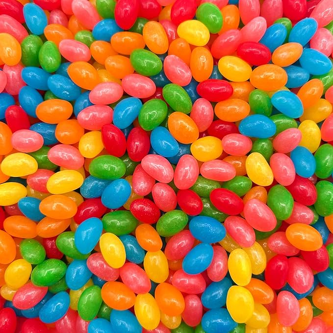 Mini Jelly Beans Candy | 2 Pound Bag | Assorted Fruit Flavors