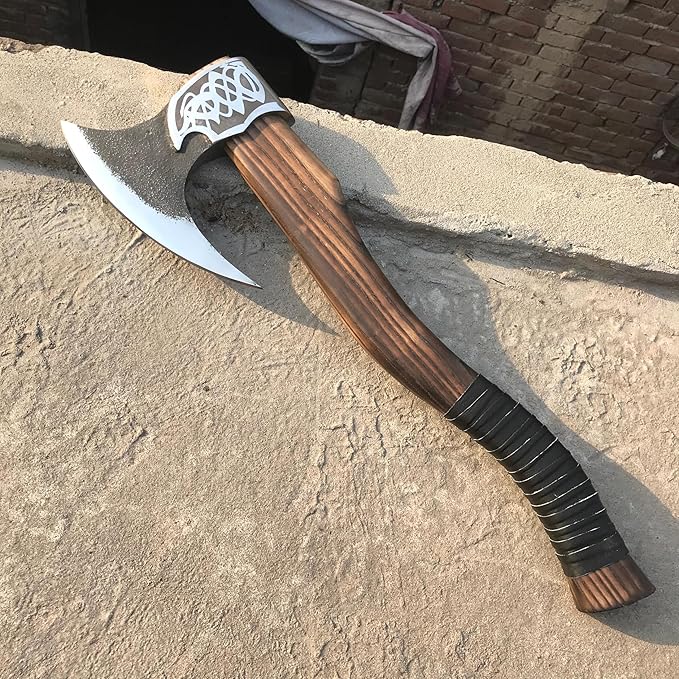 [MDM King Tools] Custom Handmade Viking Axe Medieval Ax with Viking Gift, Hand Axes, Viking Gifts