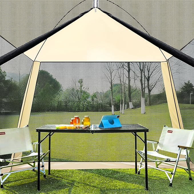 12' X 12' Screen House Room - Camping Screen Tent 8-10 Person&Instant UV Resistant Sun Shelter,Easy